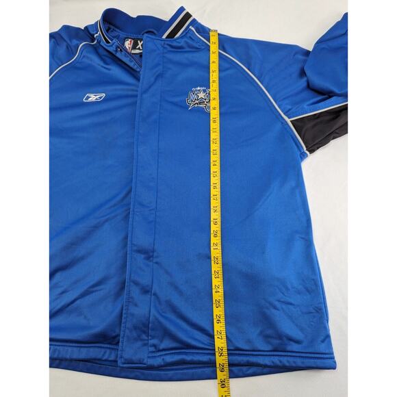 Vintage Reebok Orlando Magic 90s Warm-Up Jacket XL Blue - Picture 14 of 16